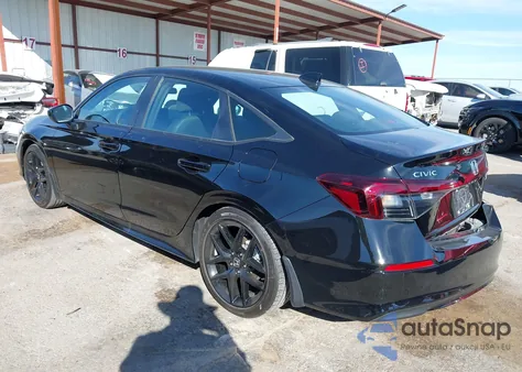 2025 Honda Civic Sport from USA, damaged, VIN 2HGFE2F57SH563752